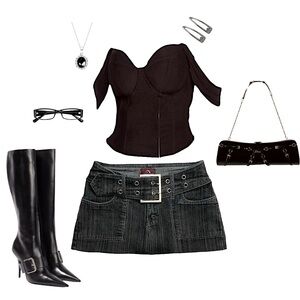 Sold ♡ Princess Sweetheart Corset - Black